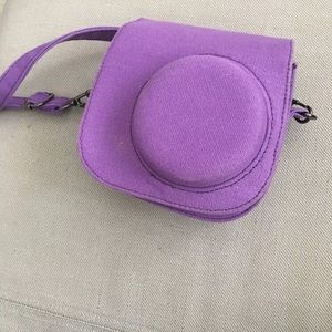 Purple Fujifilm instax 7 case